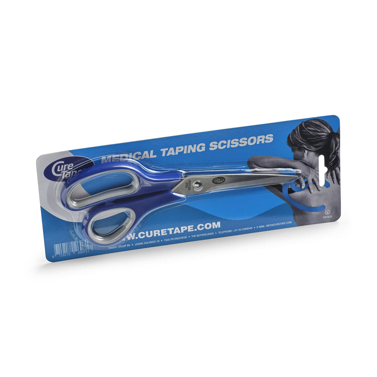 Forbici CureTape Soft Touch in confezione
