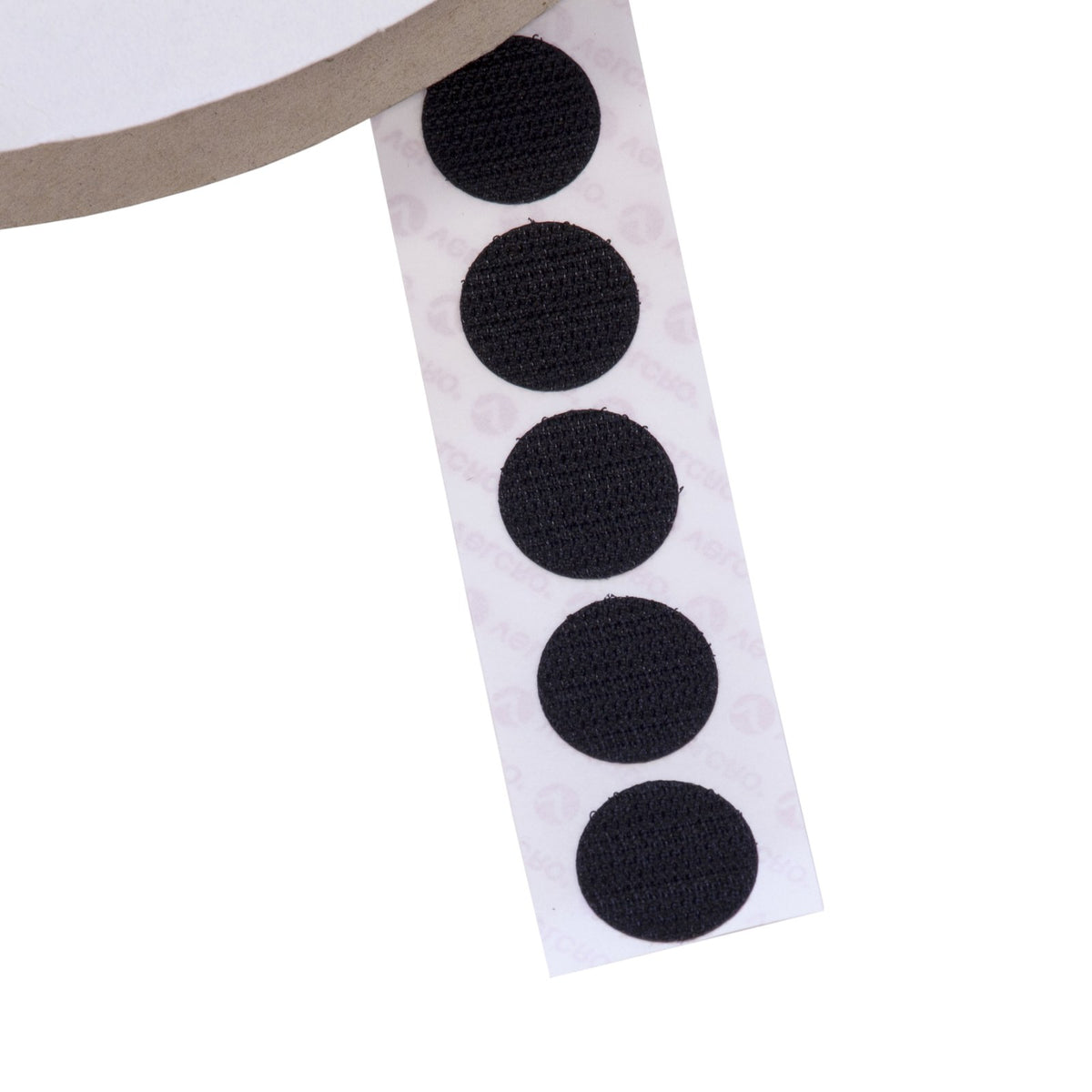 Velcro maschio tondo adesivo 22 mm