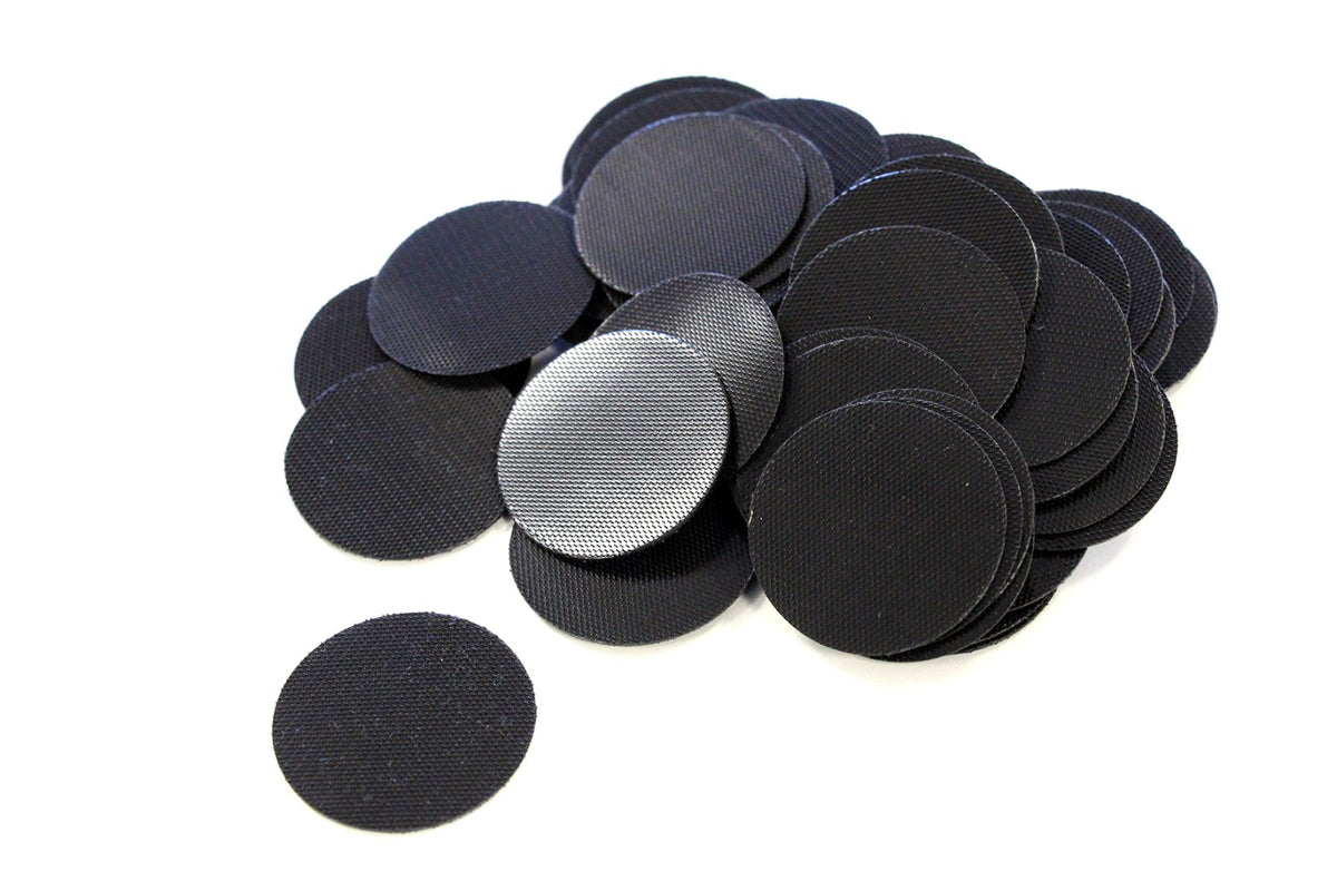 Velcro maschio tondo biadesivo